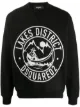 Image 1 of Dsquared2 logo-print long-sleeve sweatshirt