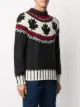Dsquared2 logo-intarsia jumper