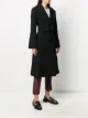 MSGM flared mid-length coat