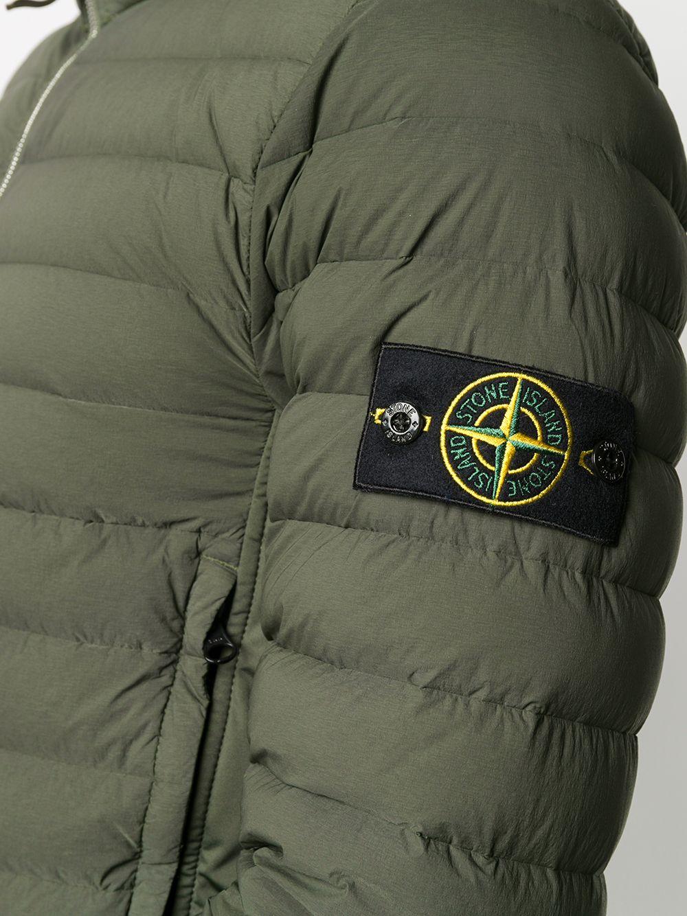 фото Stone island пуховик на молнии