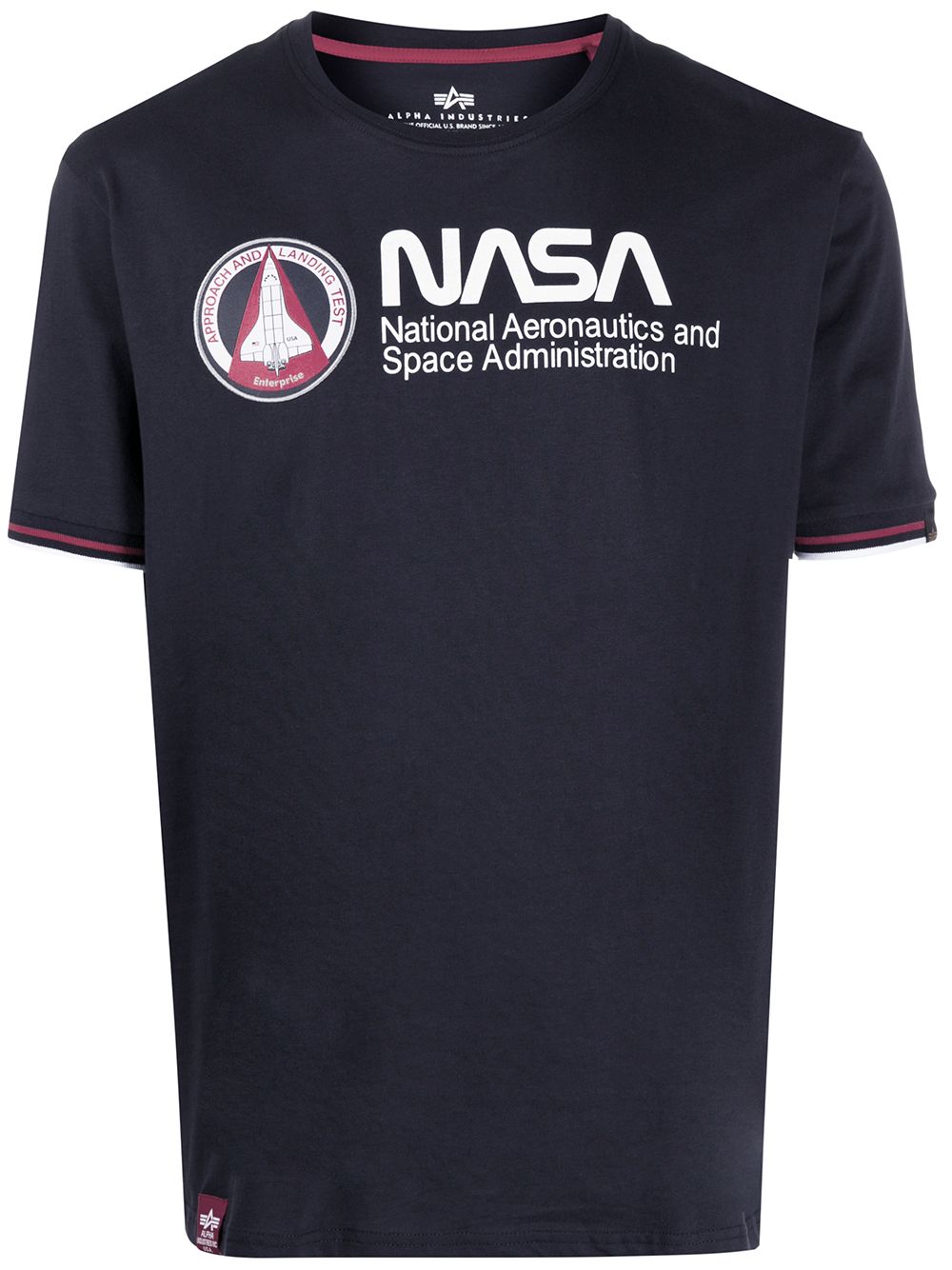 фото Alpha industries nasa retro t-shirt