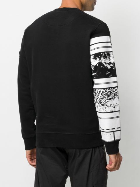 stone island mural sweatshirt