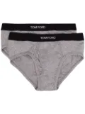 TOM FORD logo band brief two-set - Grey