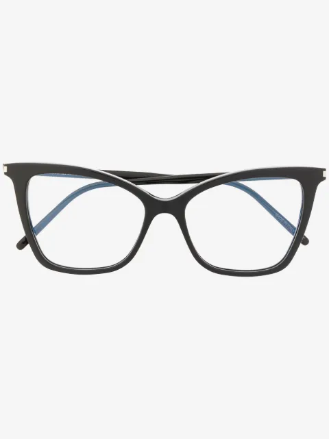 Saint Laurent Eyewear 'SL 386' Cat-Eye-Brille