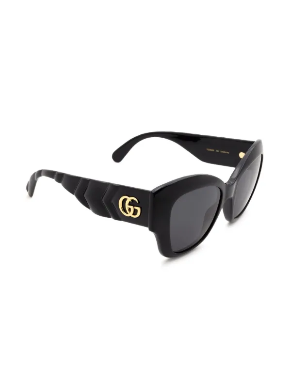 Gucci Eyewear GG0808S オーバーサイズ サングラス 通販 - FARFETCH