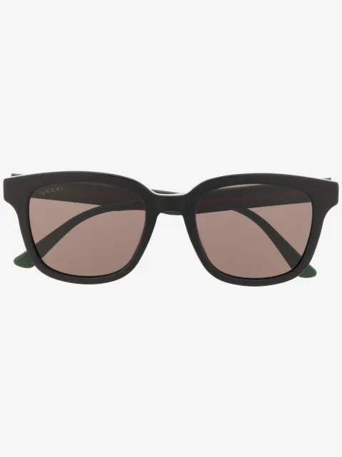 Gucci Eyewear Sonnenbrille mit eckigem Gestell
