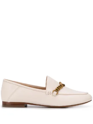 coach logo loafers