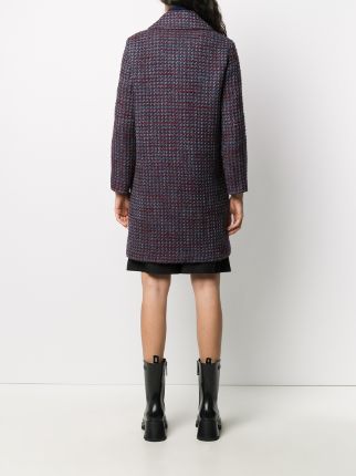 woven check coat展示图