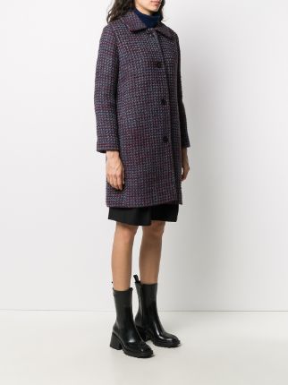 woven check coat展示图