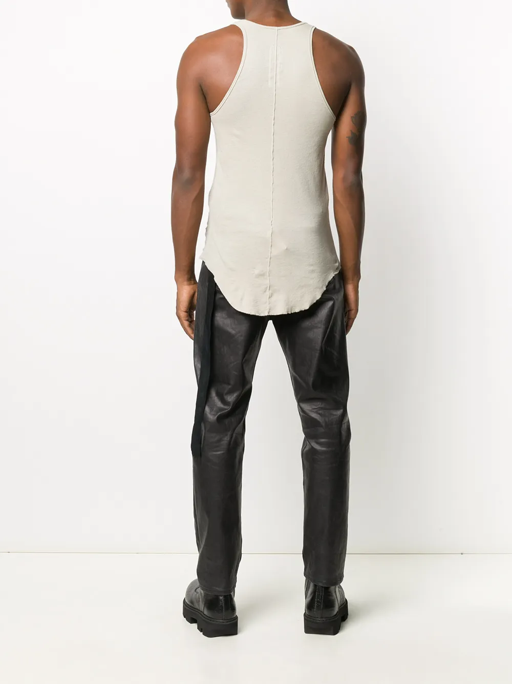 фото Rick owens drkshdw жилет с необработанными краями
