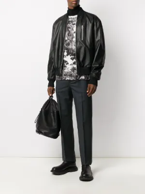 prada leather jacket price