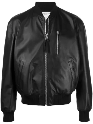 bottega leather jacket