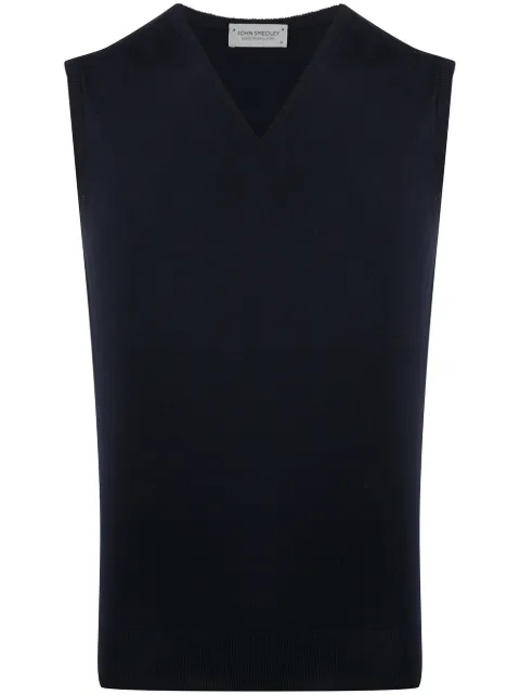 John Smedley Colete de tricô
