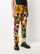 Walter Van Beirendonck floral-print straight trousers