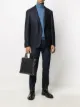 Image 2 of Mulberry slim City grained leather briefcase