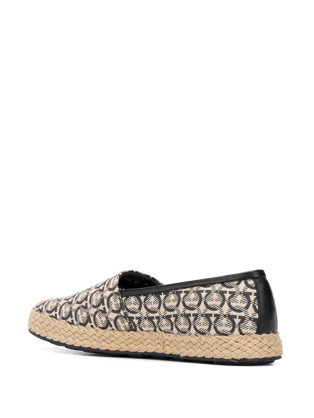 Ferragamo Ganicini print loafers Neutrals
