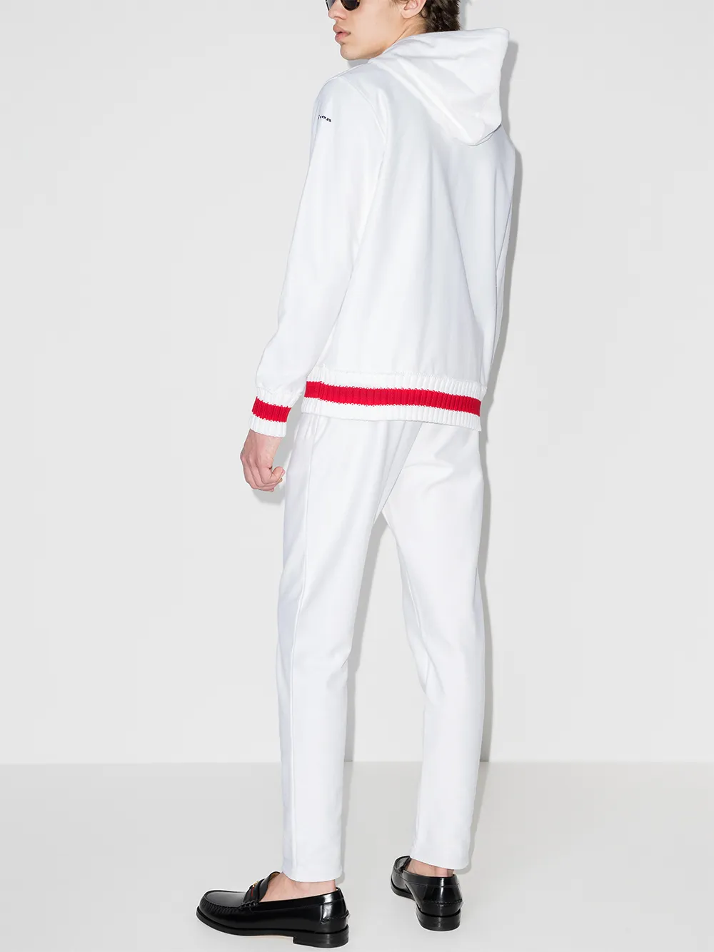 фото Kiton спортивный костюм в рубчик с кулиской