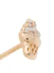 Alison Lou 14kt yellow gold ice cream diamond single earring