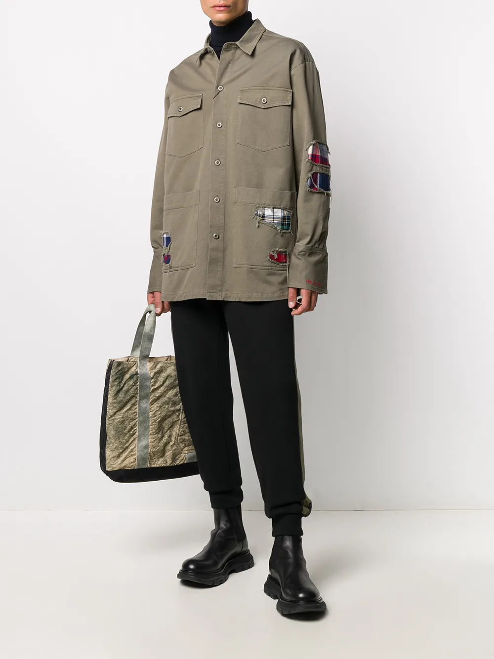 Paul & Shark distressed shirt jacket | Lightweight Jackets | Image 2