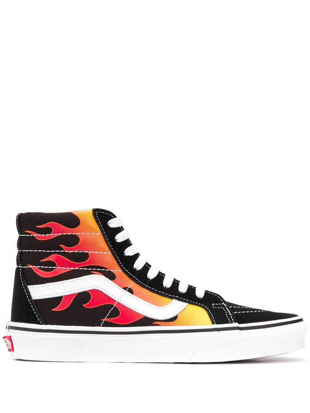 фото Vans кеды old skool hi flame