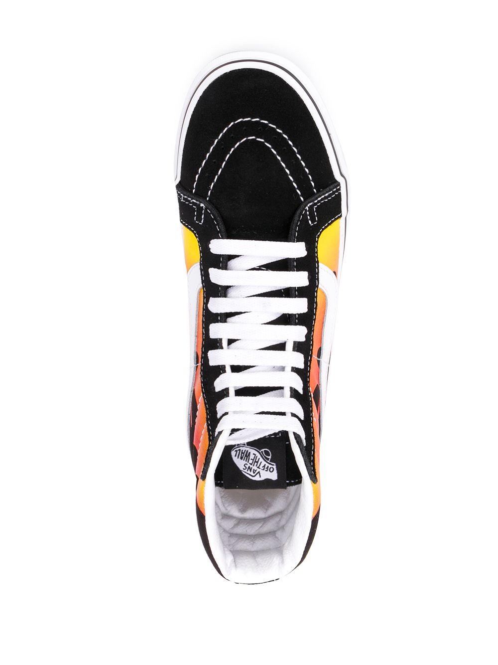 фото Vans кеды old skool hi flame