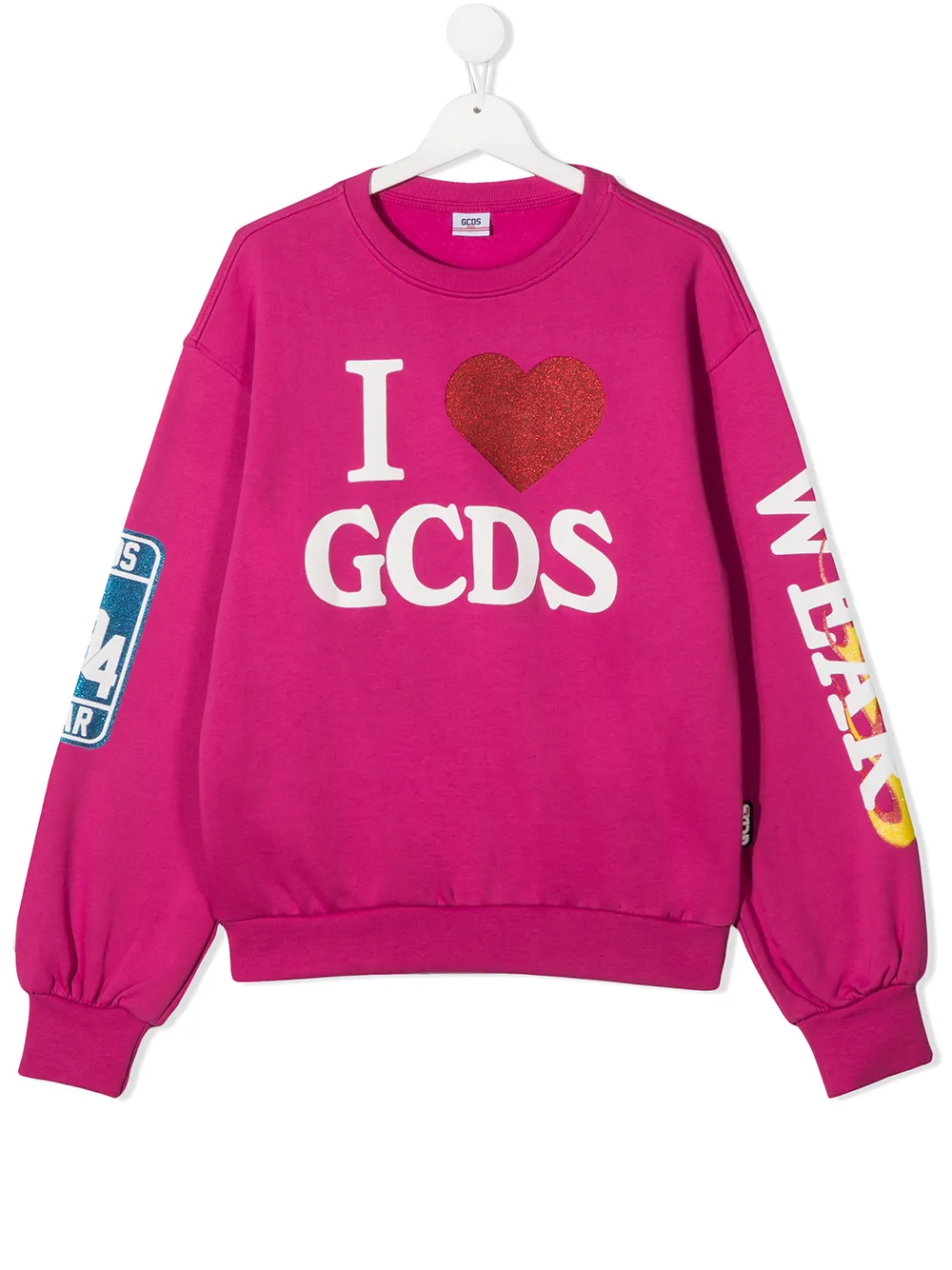 фото Gcds kids джемпер i love gcds