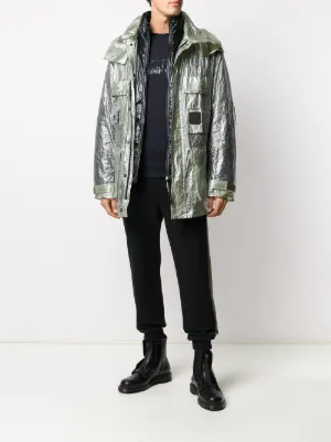 cp goggle puffer jacket
