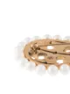 Tory Burch Miller pavé pearl brooch