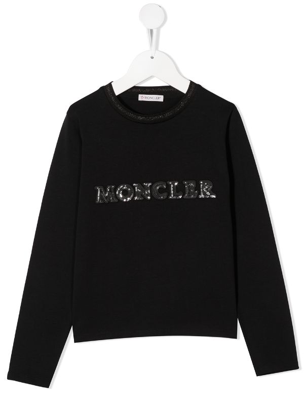 black moncler sweatshirt