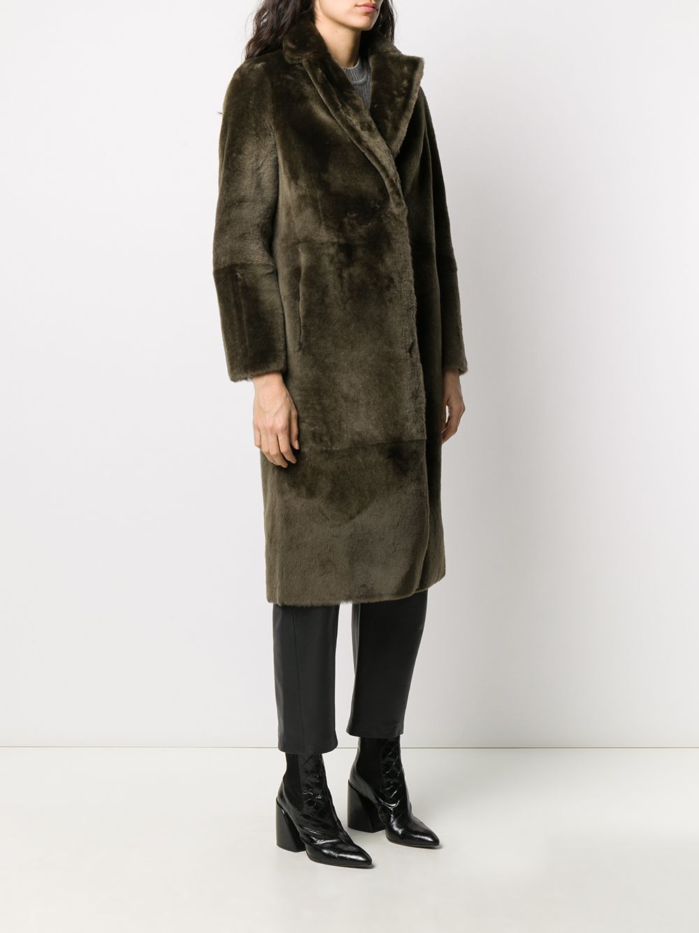 фото Desa 1972 long-sleeved shearling coat