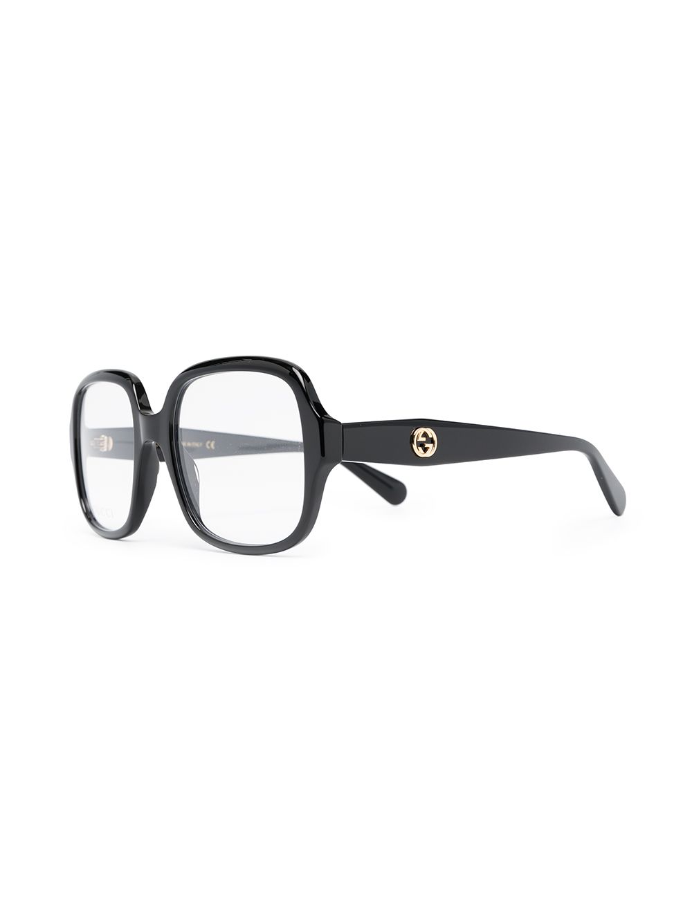 gucci square frame glasses