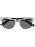 Ray-Ban Justin classic rectangular frame sunglasses - Grey