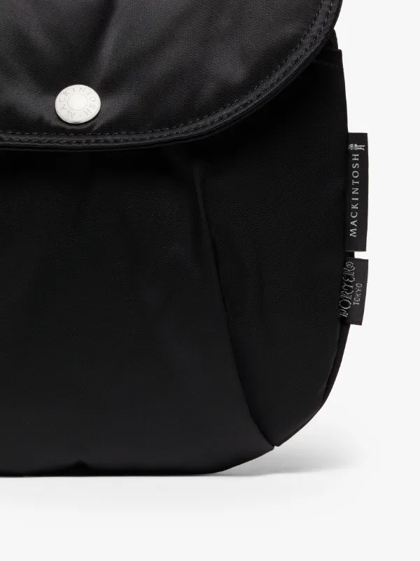 Black Nylon PORTER Round Sacoshe Bag