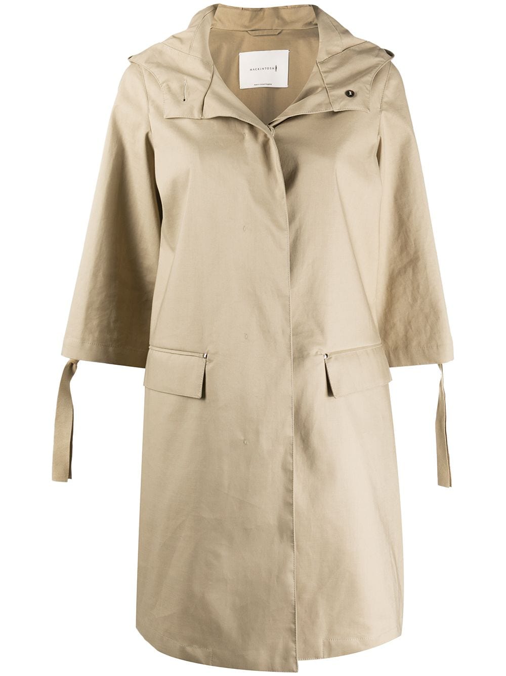 фото Mackintosh пальто mingulay с капюшоном
