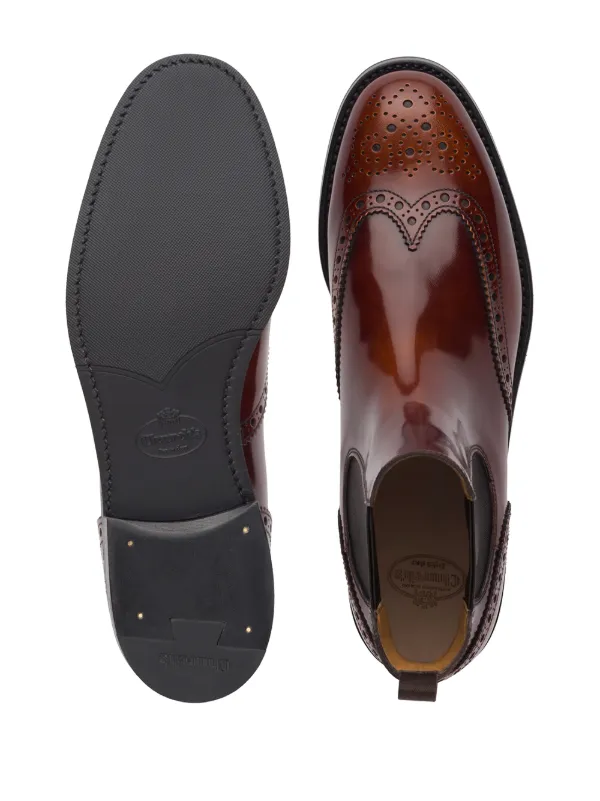 Church's Ketsby Polished Chelsea Boots | Brown | FARFETCH BE