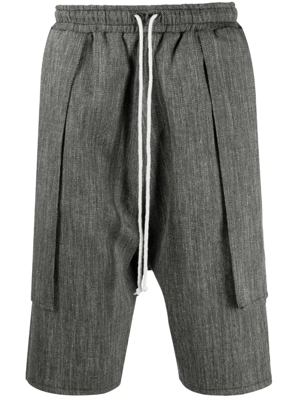 drawstring waist shorts