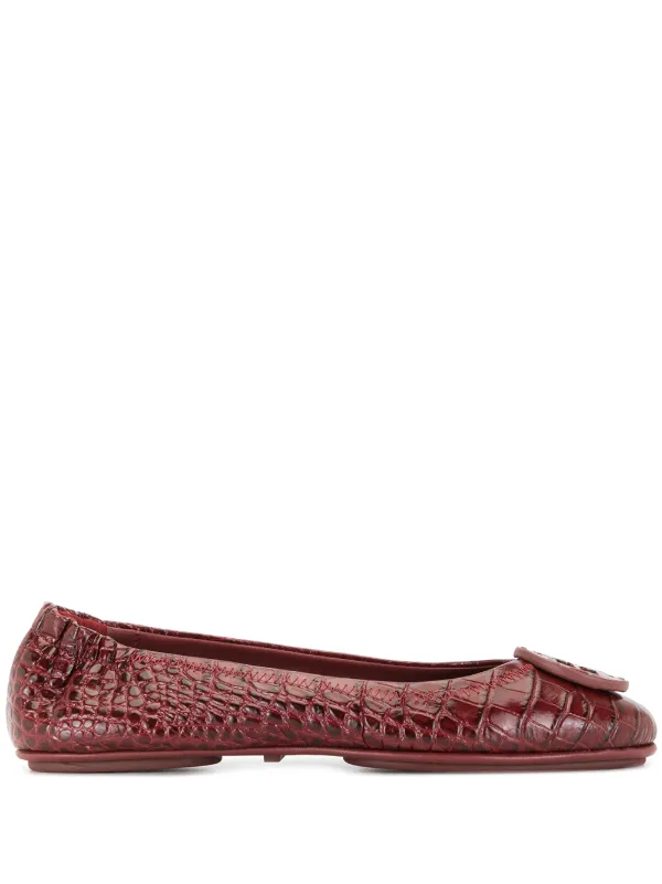 tory burch logo flats