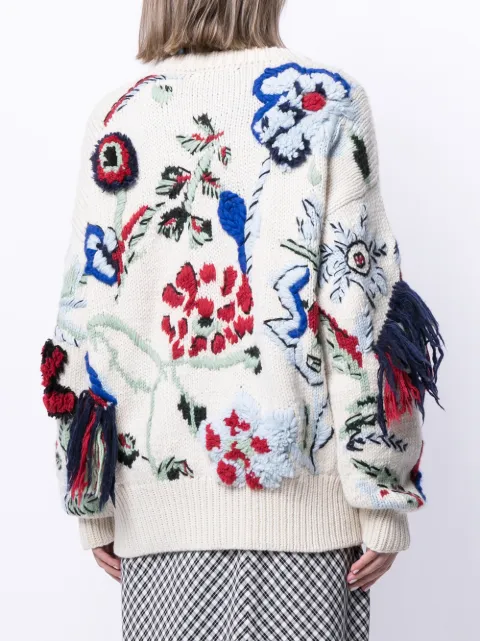 tory burch intarsia sweater