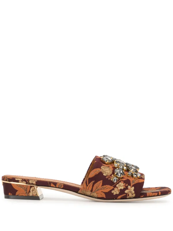 tory burch red slides
