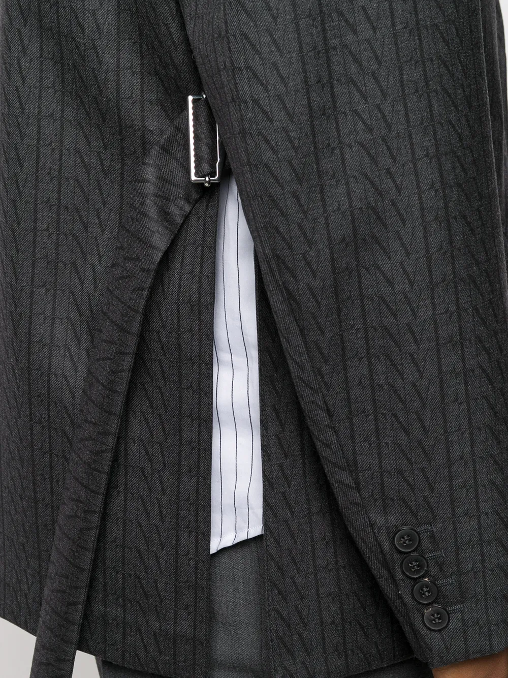 Valentino Garavani VLTN print single-breasted blazer | Image 5