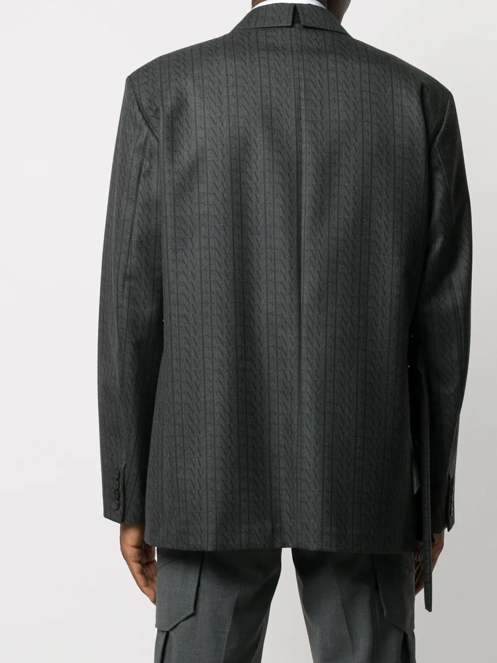 Valentino Garavani VLTN print single-breasted blazer | Clothing | Image 4