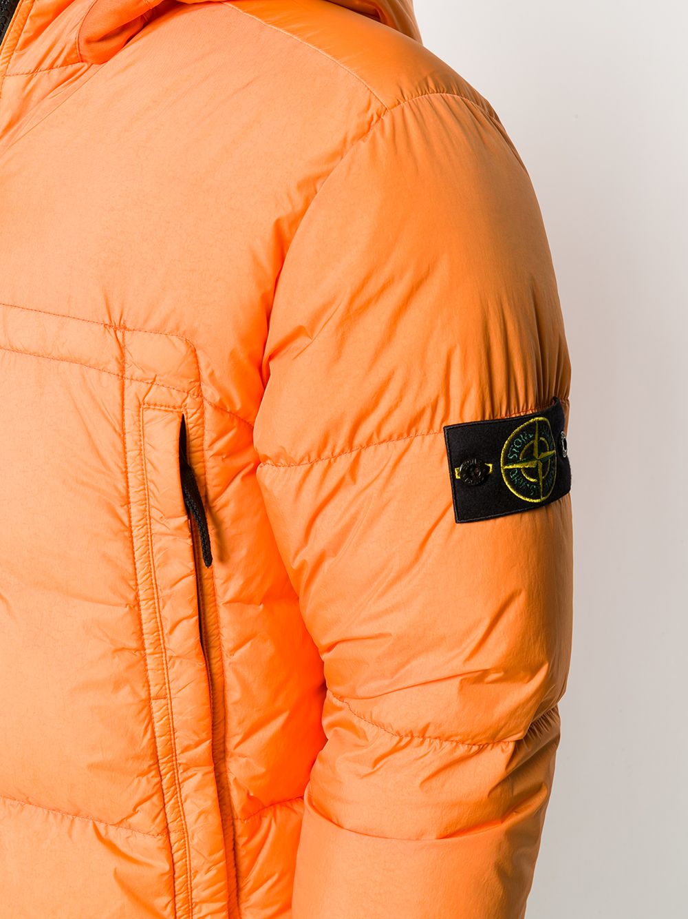 фото Stone island пуховик crinkle reps