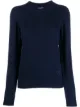 Image 1 of Barrie round neck cashmere jumper