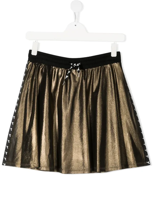 diadora gold stripe trainers