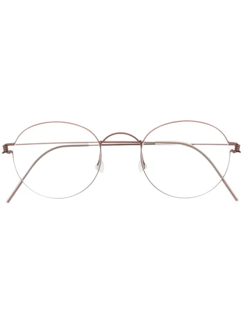 Lindberg lentes con armazón redonda