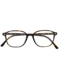 Ray-Ban Leonard square frame glasses - Brown