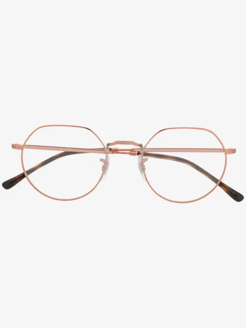 Ray-Ban geometric frame glasses