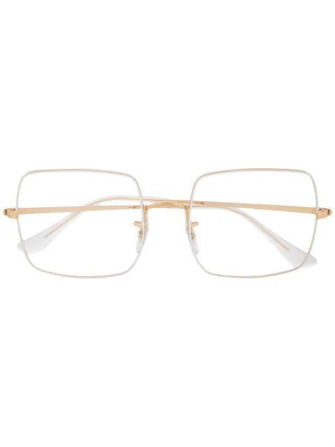 Ray-Ban oversize square frame glasses