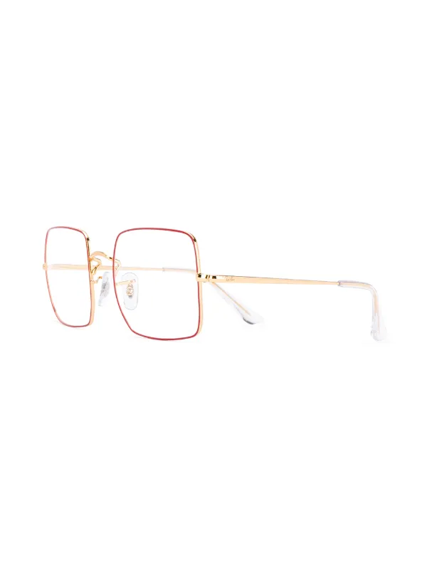 ray ban square optics