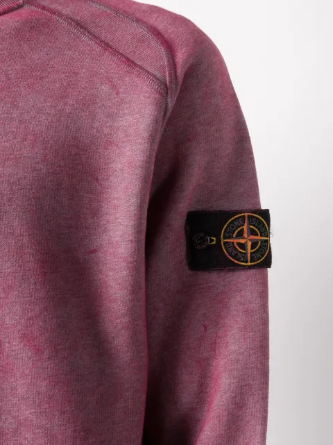 stone island dust crew sweatshirt